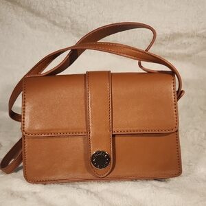 Brown Leather Crossbody Bag